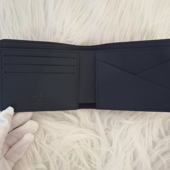 SOLD! BNWT LV Monogram Shadow Multiple Wallet in Rare Navy (Full Inclusion) - Picture 11 of 16